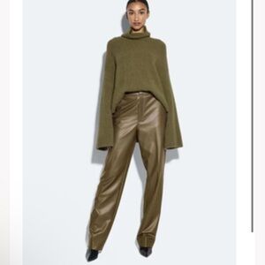 New authentic Lapointe faux leather pants